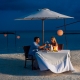 Cena Romántica en la Playa a la luz de las Velas