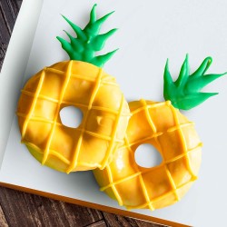 Pineapple Donut Box